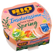 Rio Mare Insalatissime Spring Ready Meal Dish of Vegetables, Tuna and Rice 160g