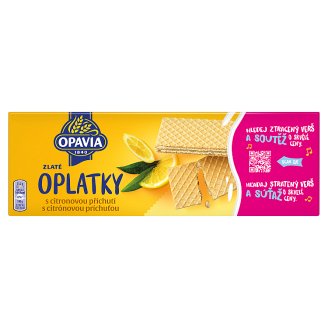 Opavia Zlaté Oplatky s citrónovou příchutí 146g