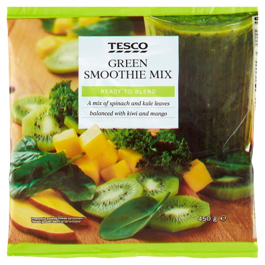 Tesco green smoothie mix 450g tesco groceries