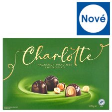 Charlotte Hazelnut Pralines Dark Chocolate 225g