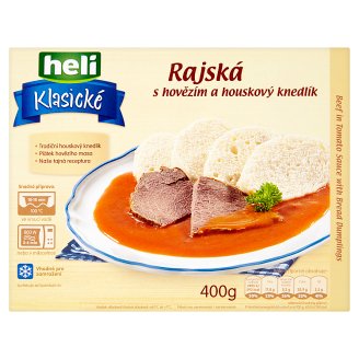 Heli Klasické Rajská s hovězím a houskový knedlík 400g