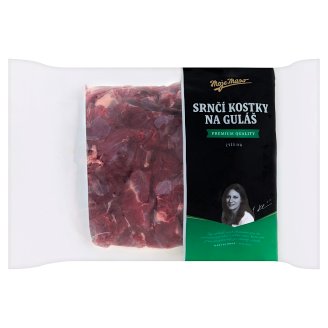 Moje Maso Srnčí kostky na guláš - zvěřina hluboce mrazené 1kg