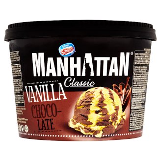 Manhattan Classic mražený krém s vanilkovou a čokoládovou příchutí 1400ml