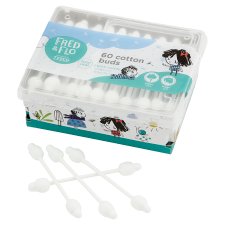 image 2 of Fred & Flo Cotton Buds 60 pcs