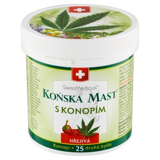 Herbamedicus Koňská mast s konopím hřejivá 250ml