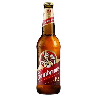 Gambrinus Plná 12 pivo ležák světlý 0,5l