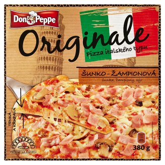 Don Peppe Originale Pizza šunko-žampionová 380g