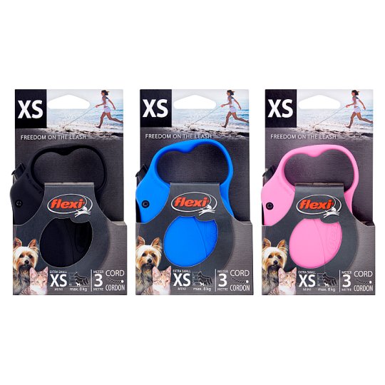 Flexi Samonavíjecí šňůrové vodítko XS 3m