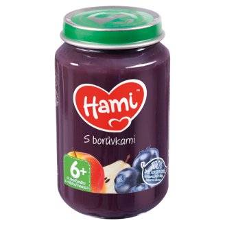 Hami ovocná přesnídávka S borůvkami od uk. 6. měsíce 200g