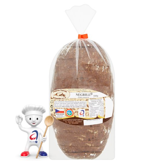 Pekárna Tanvald Negrill Multigrain Bread 500g