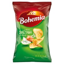 Bohemia Chips with Cream and Onion Flavour 130g