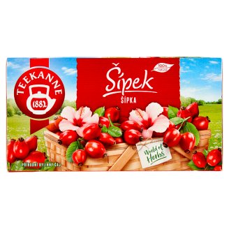 TEEKANNE Natural Herbal Tea Šípkový čaj, bylinný, 20 sáčků, 54g