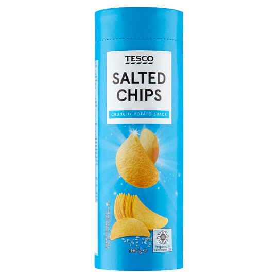 Tesco Salted Chips 100g