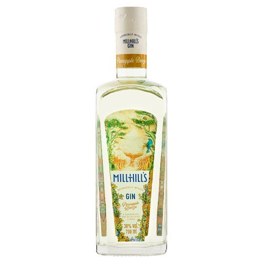Millhill's Pineapple Breeze Gin 700ml Tesco Groceries