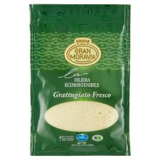 Gran Moravia Extra tvrdý přírodní dlouhozrající strouhaný sýr 100g