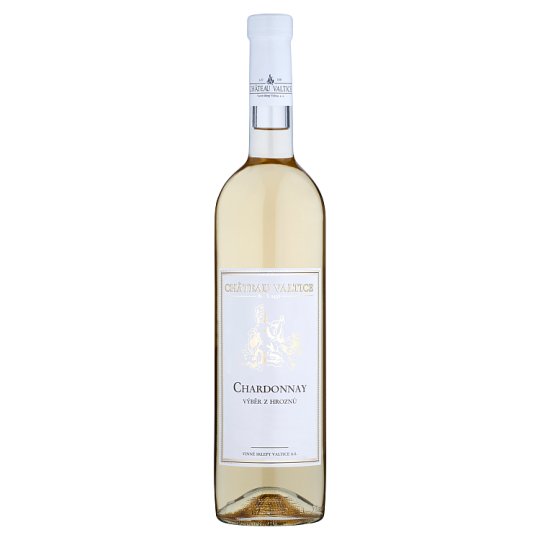Château Valtice Chardonnay výběr z hroznů víno s přívlastkem polosladké 0,75l