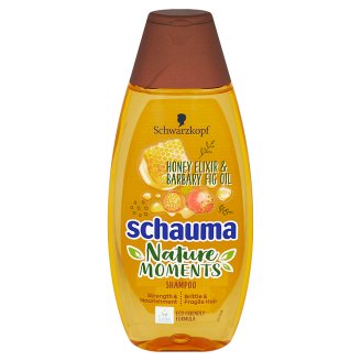Schauma Nature Moments šampon pro regeneraci a sílu medový elixír a olej z opuncie mexické 400ml