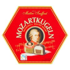 Maître Truffout Mozartkugeln Pralines Stuffed with Marzipan 300g