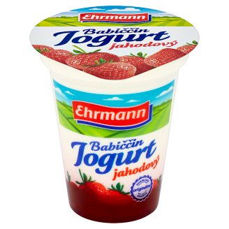 Ehrmann Babiččin jogurt jahodový 150g
