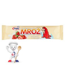 Prima Mrož Strawberry with Cream Cheese in White Glaze 45ml