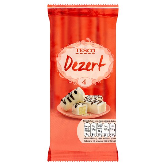 Tesco Dezert 4 ks 130g