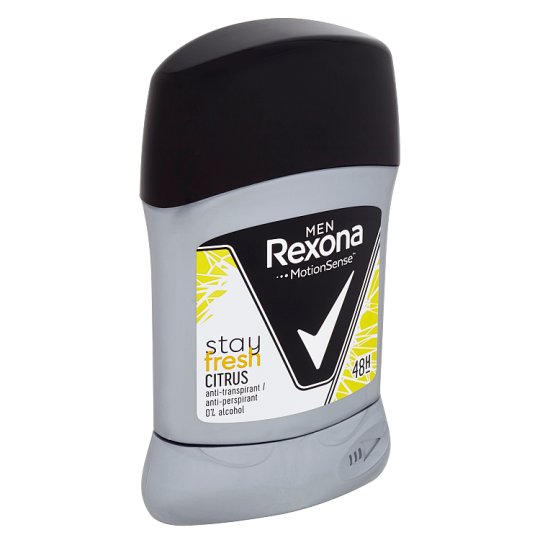 Rexona MEN Stay fresh Citrus tuhý antiperspirant pro muže 50ml