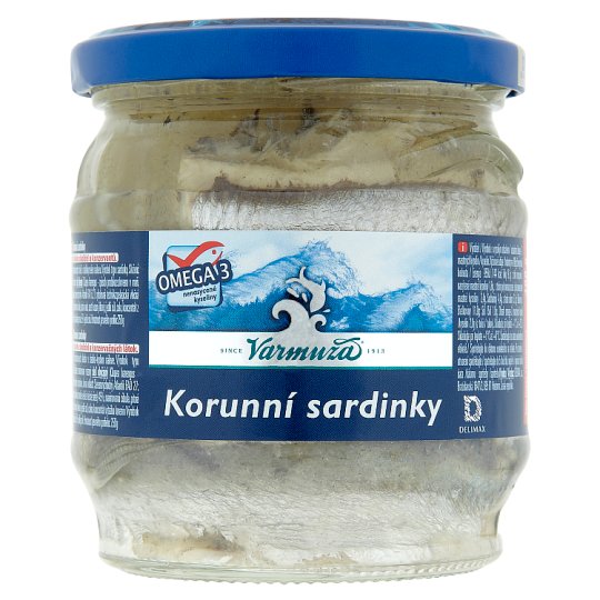 Varmuža Korunní sardinky 400g
