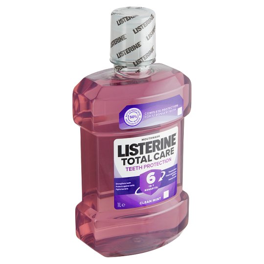 Listerine Total Care Teeth Protection Clean Mint ústní voda 1l