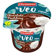 Ehrmann Vegan Chocolate Pudding with Topping 175g