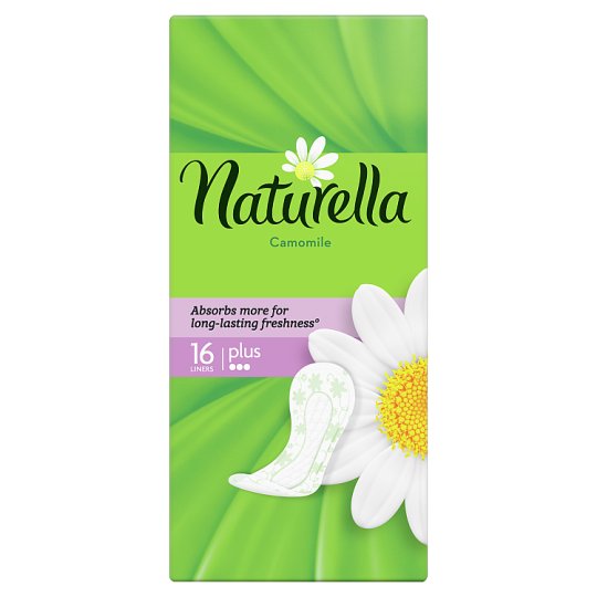 Naturella Panty Liners Plus Camomile 16 Liners Tesco Groceries