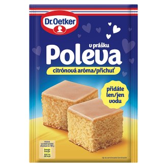 Dr. Oetker Poleva v prášku s citrónovou příchutí 100g