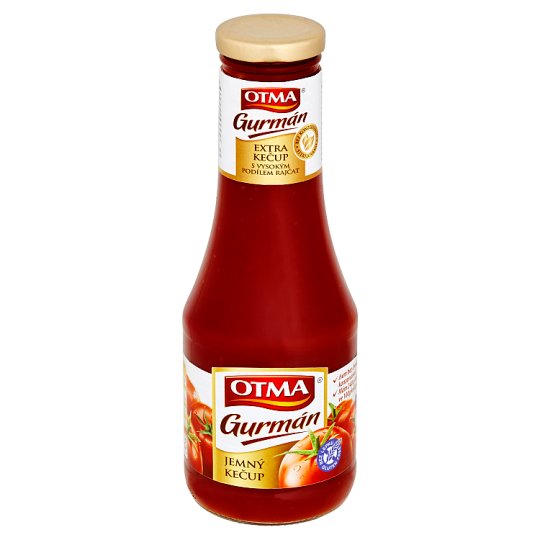 Otma Gurmán Extra jemný kečup 530g