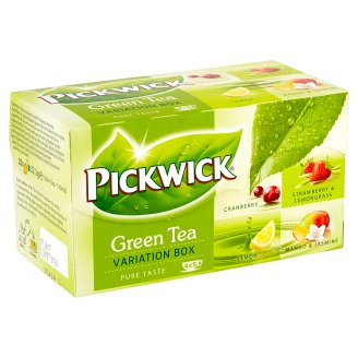 Pickwick Zelené variace s ovocem 5 x 2g + 15 x 1,5g