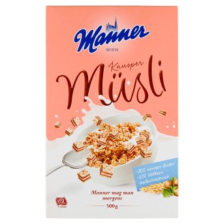Manner Zapékané křupavé müsli 500g