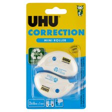 UHU Correction Mini Roller 6 m x 5 mm 2 pcs