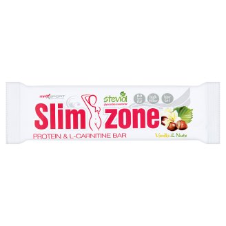 MaxSport Slim Zone Tyčinka s vysokým obsahem bílkovin v tmavé polevě s vanilkovým aroma 40g
