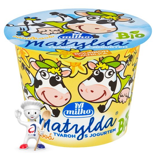 Milko Matylda Bio tvaroh s jogurtem bourbon vanilka 90g