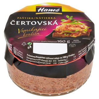Hamé Čertovská paštika 160g