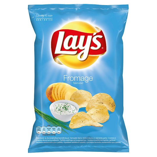 Lay's Smažené bramborové lupínky s příchutí smetanového sýra a bylin 70g
