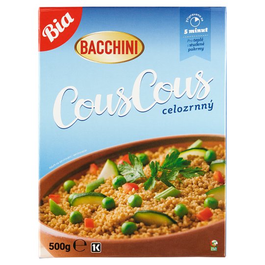 Bacchini CousCous Whole Grain 500g Tesco Groceries
