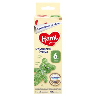 Hami 6+ kojenecké mléko od uk. 6. měsíce 3 x 29,4g - zkušební a cestovní balení