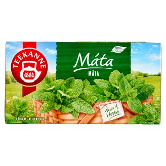 TEEKANNE Mátový čaj, Natural Herbal Tea, bylinný, 20 sáčků, 30g