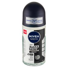 Nivea Men Black & White Invisible Original Antiperspirant Roll-On 50ml