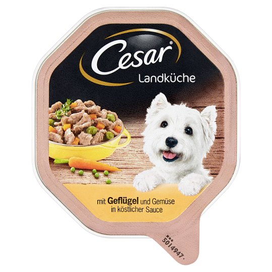 Cesar S drůbežím a zeleninou v lahodné omáčce 150g