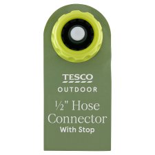 Tesco Outdoor Hose Connector with Stop 1/2"