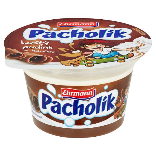 Ehrmann Pacholík Kakaový pudink se šlehačkou 110g