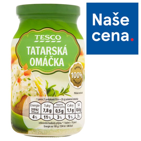 Tesco Tatarská omáčka 380g