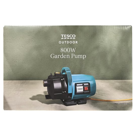 Tesco Outdoor Garden Pump 800 W Tesco Groceries