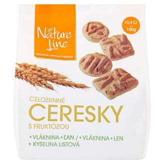 Nature Line Ceresky celozrnné sušenky s fruktózou 180g