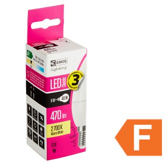 LED žárovka Classic Candle 6W E14 teplá bílá